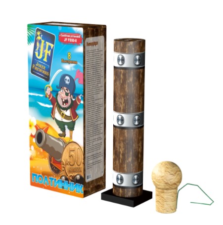 Фестивальные шары Полтинник (мортира+8 шт) (1.8"х8) 12/8