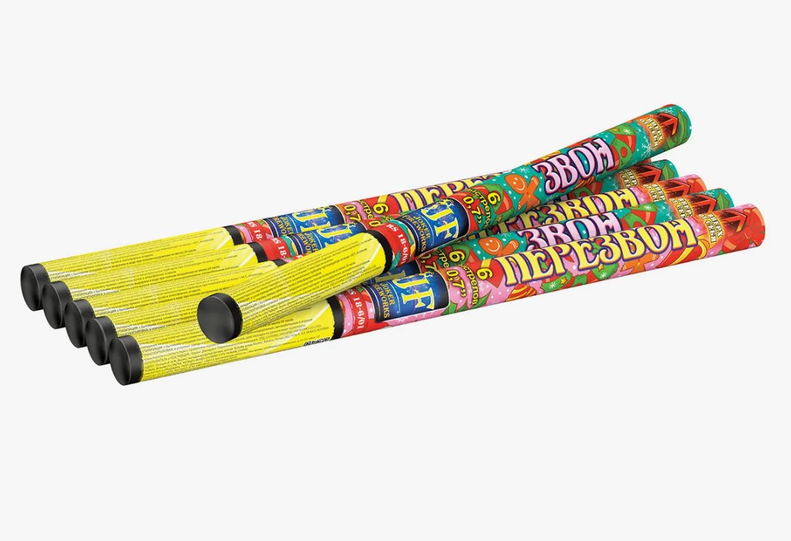 Римская свеча Звон-Перезвон (0.7"х6) 72/2