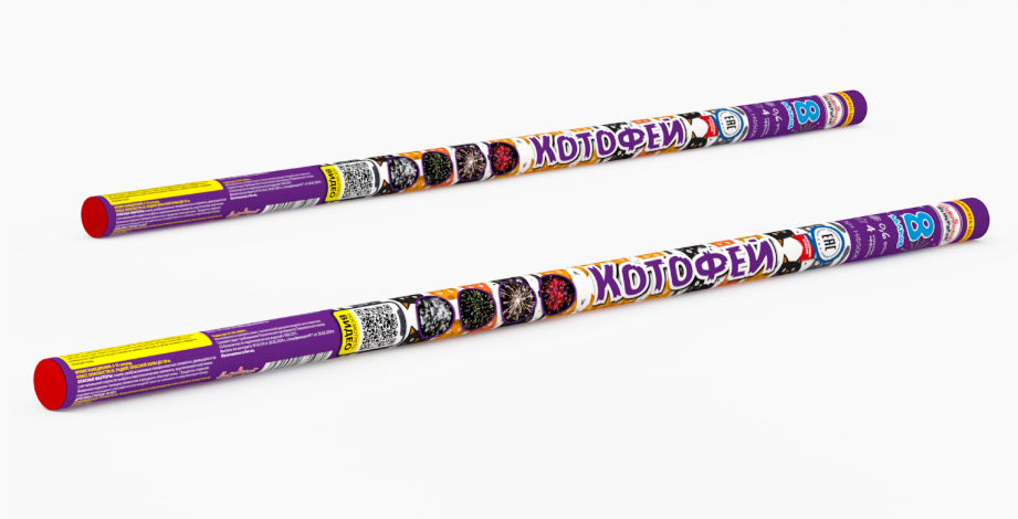 Римская свеча Котофей (0.6"х8) 36/4