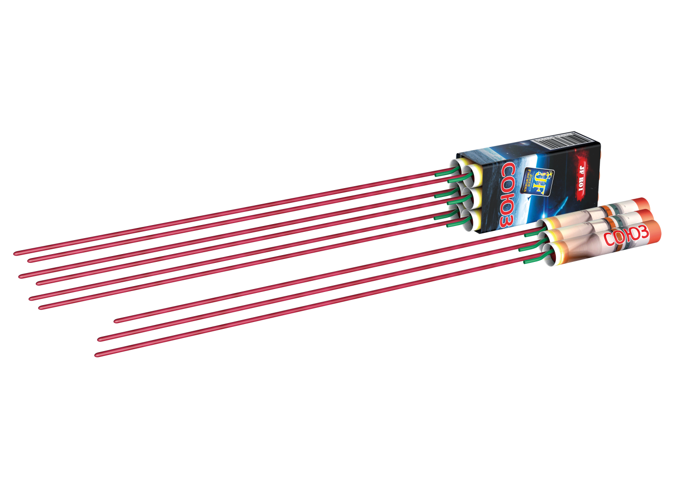 Ракета Союз (6 шт)  72/6