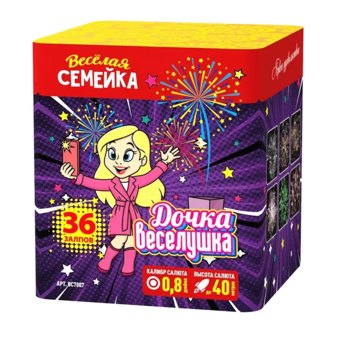 Дочка веселушка (0.8"х36) 12/1