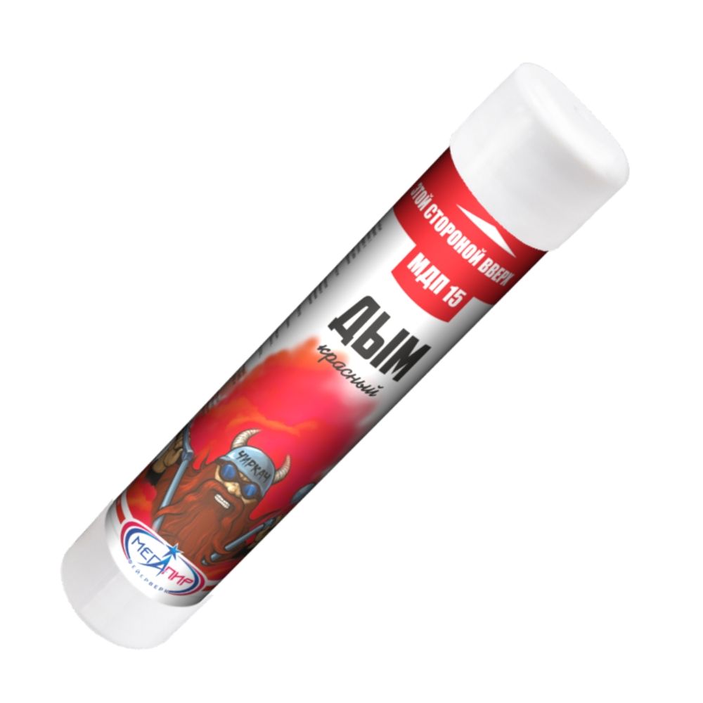 Дымовой фонтан Чиркач ручной (Красный) 5/20