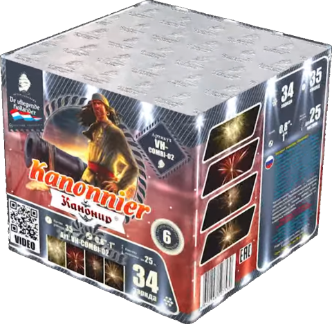 Канонир (0.8"-1"х34) 9/1