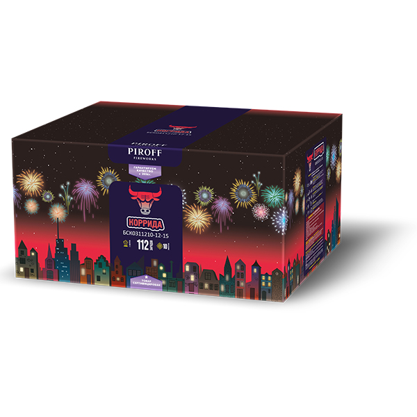 Коррида (1"-1.2"-1.5"х112) 1/1