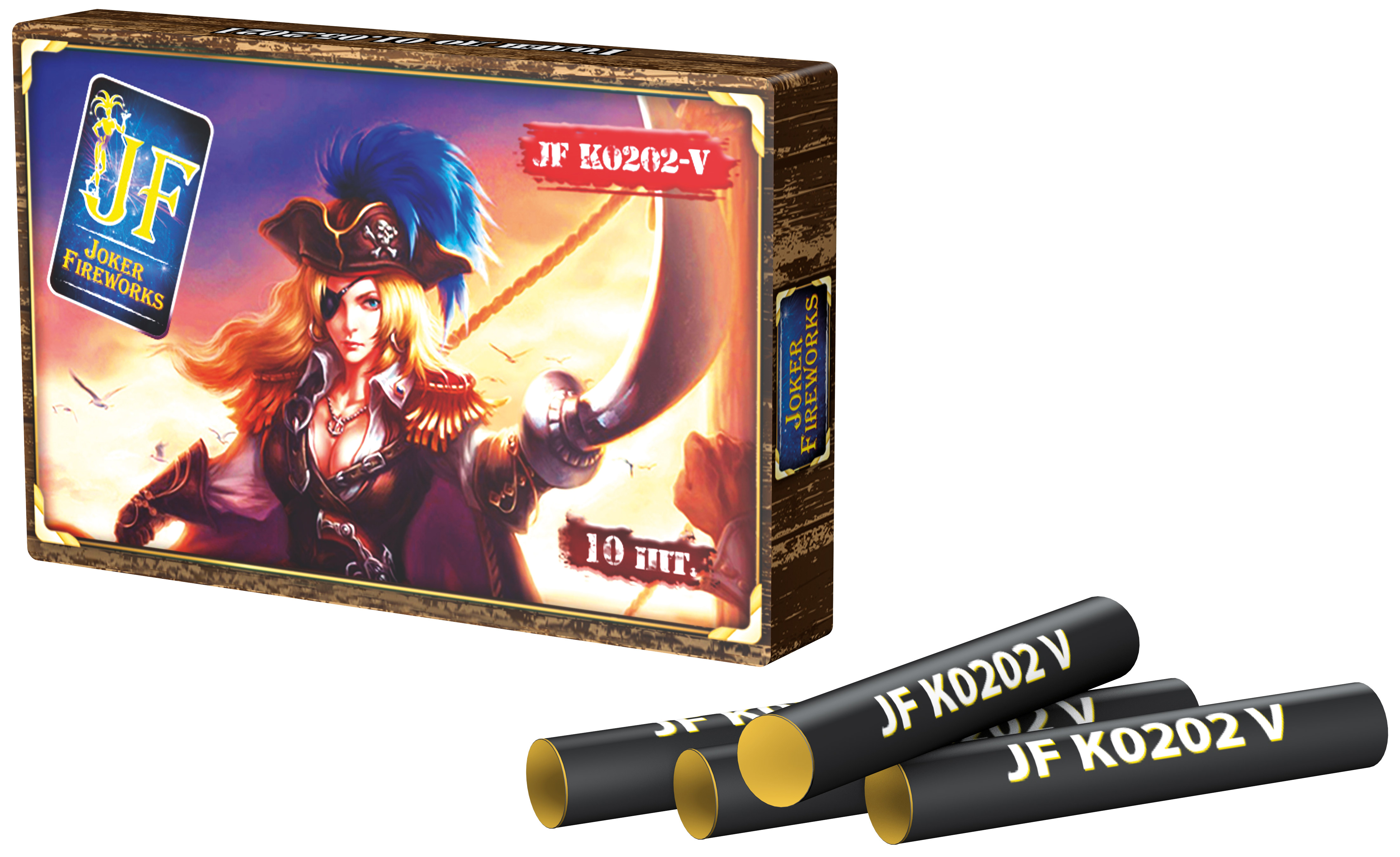 Петарда Калипсо 34х6 (10 шт) 20/40/10