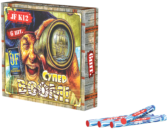 Петарда Корсар 12 (6 шт) JF K12 50/6