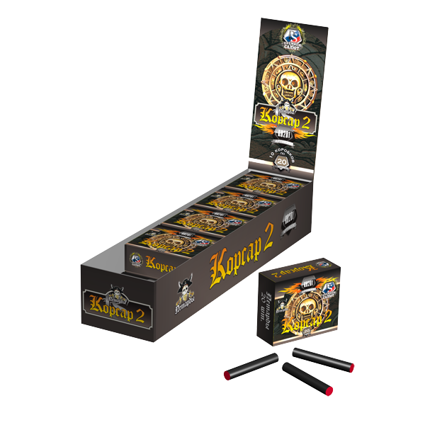 Петарда Корсар 2 (ПС) (20 шт) 50/10/20