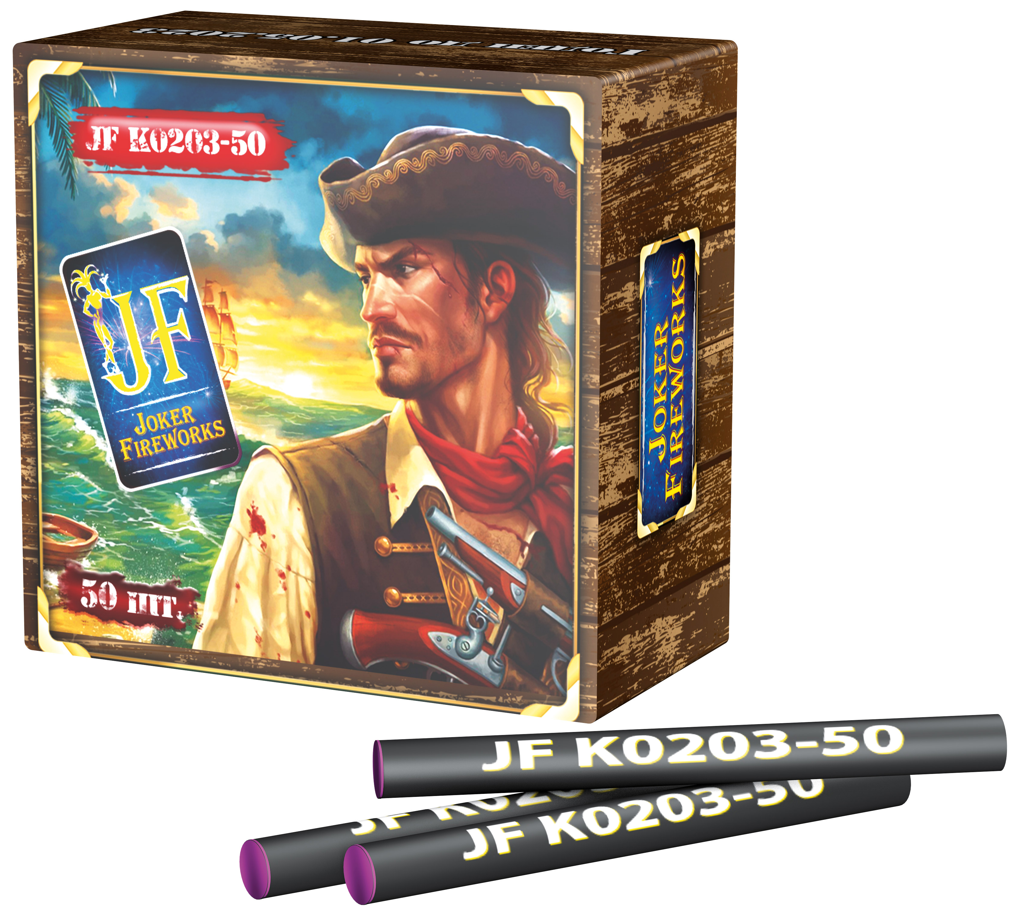 Петарда Корсар 3 (50 шт) 100/50