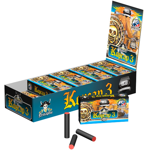 Петарда Корсар 3 (20шт) 25/10/20