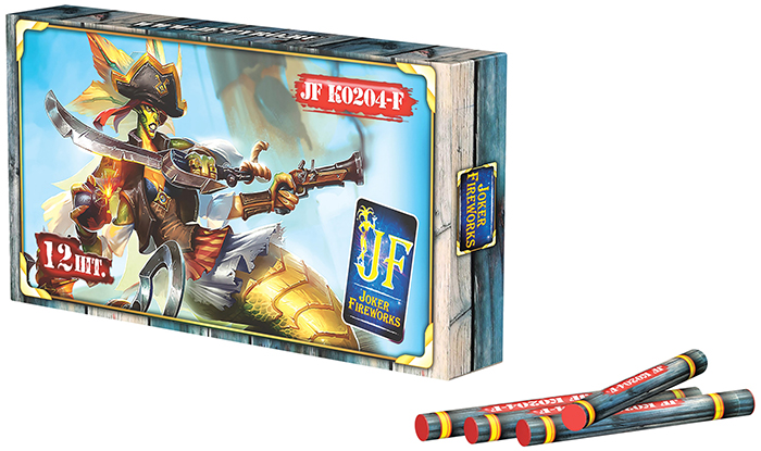 Петарда Корсар 4 JF K0204 F (12 шт) 8/24/12