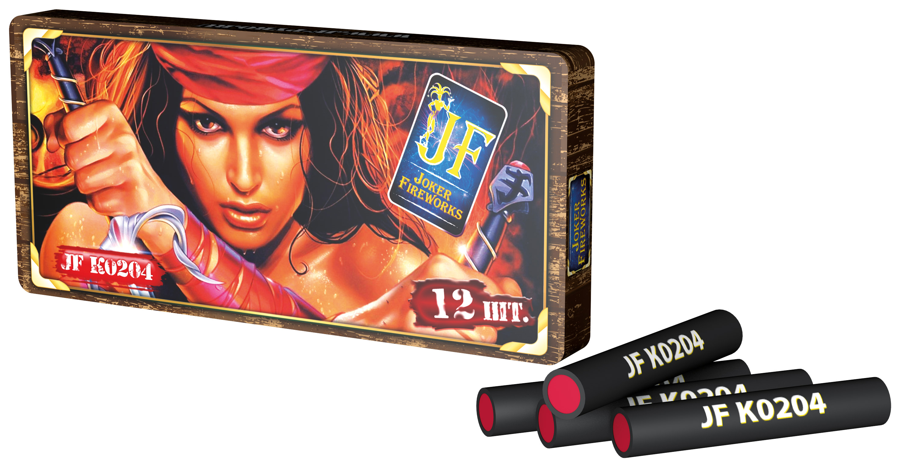 Петарда Корсар 4 K0204 (12 шт) 8/24/12