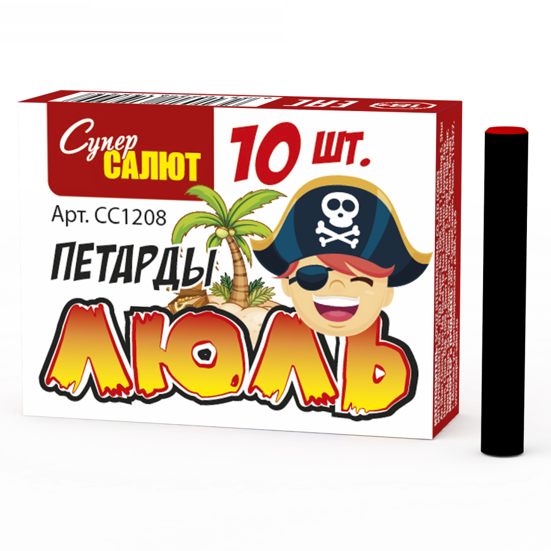 Петарда Люль / Корсар-1 (10 шт) 24/60/10