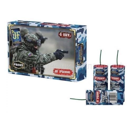 Петарда Пиратка шок (4 шт) 60/4 JF P8000