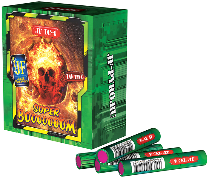 Петарда Супер Бум JF TC-4 (10 шт) 30/10
