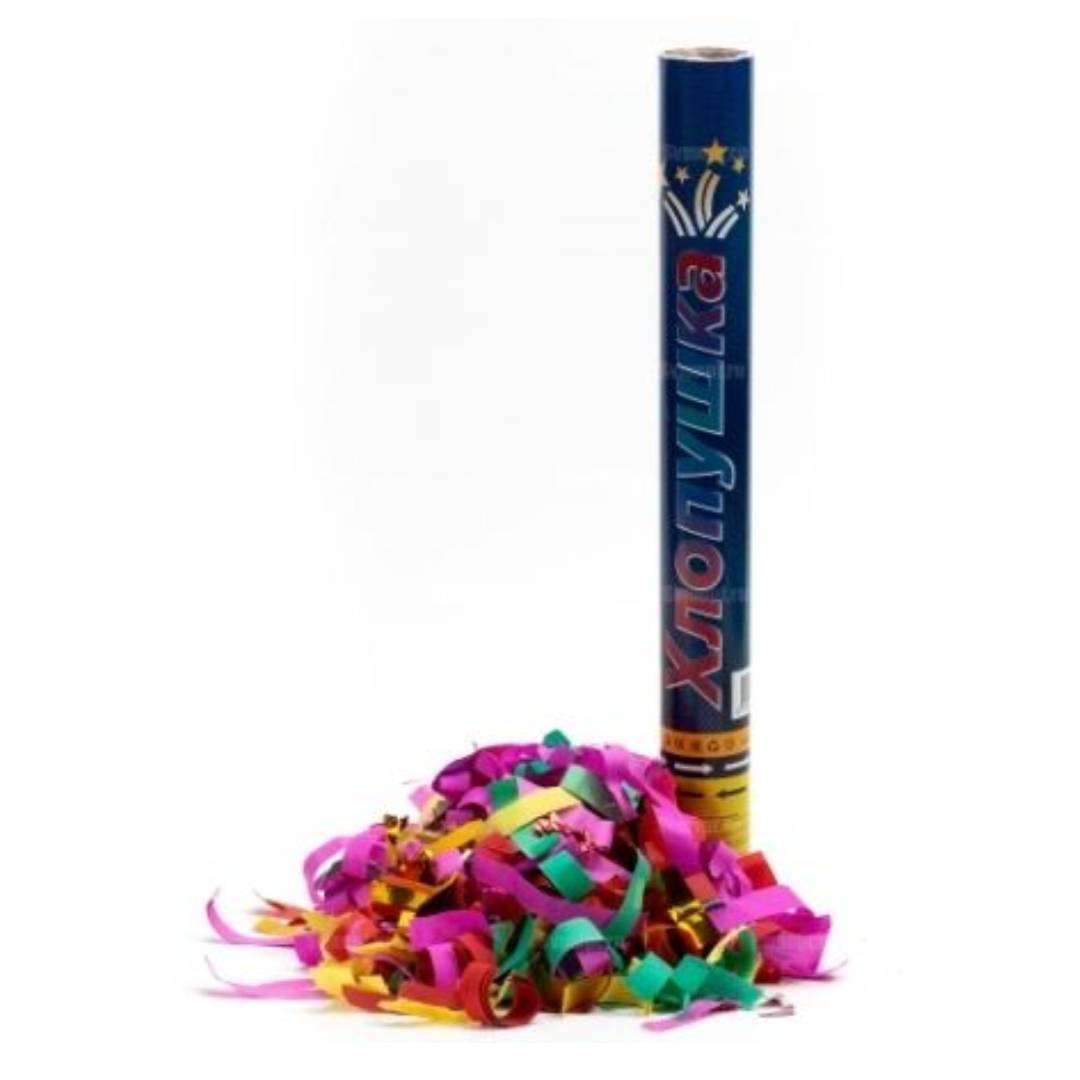 Пневмохлопушка NNBrand 48 см, конфетти  1/49