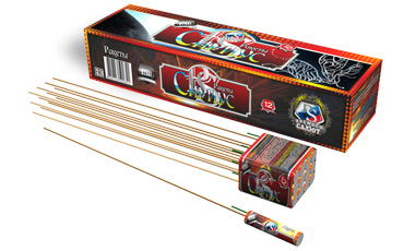 Ракета Сириус (12 шт) (0.35") 25/12/12