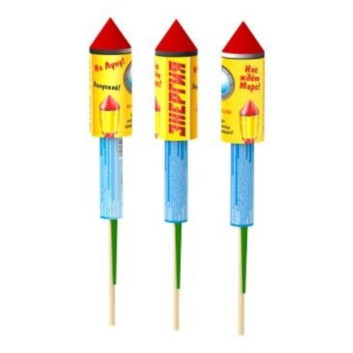 Ракета Энергия (3 шт) (1.8") 40/3