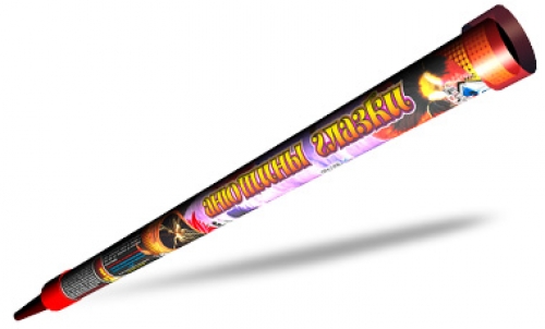 Римская свеча Анютины глазки (1"х8)  20/2/1