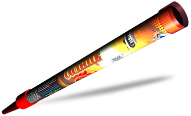 Римская свеча Солнце (0.8"х5) 24/4