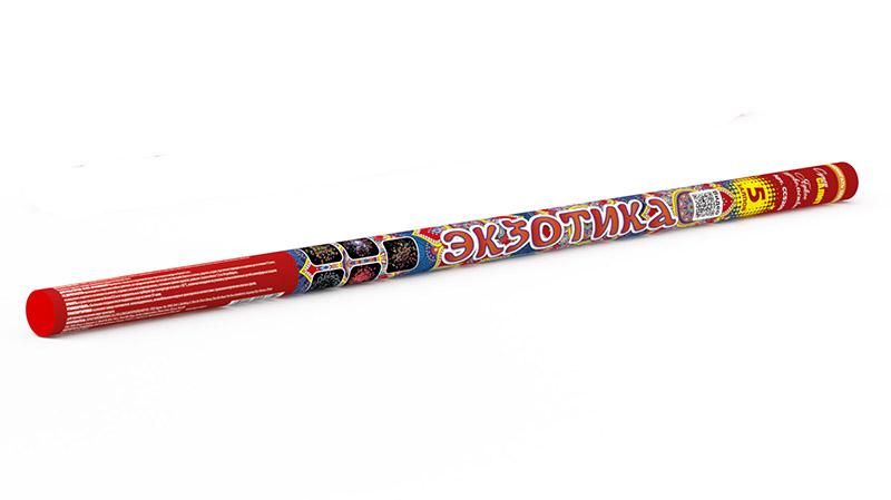 Римская свеча Экзотика (0.8"х5) 24/4