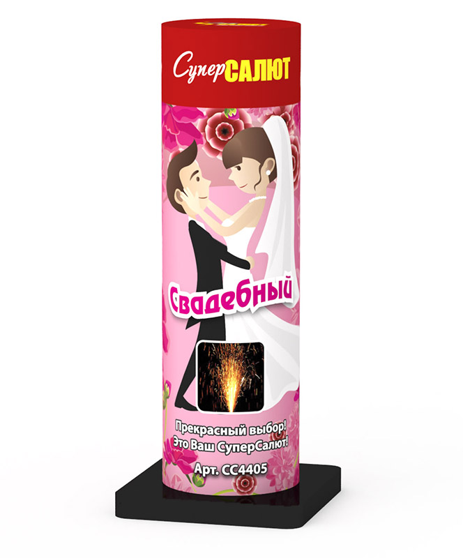 Фонтан Свадебный (Холодный огонь) 24/4