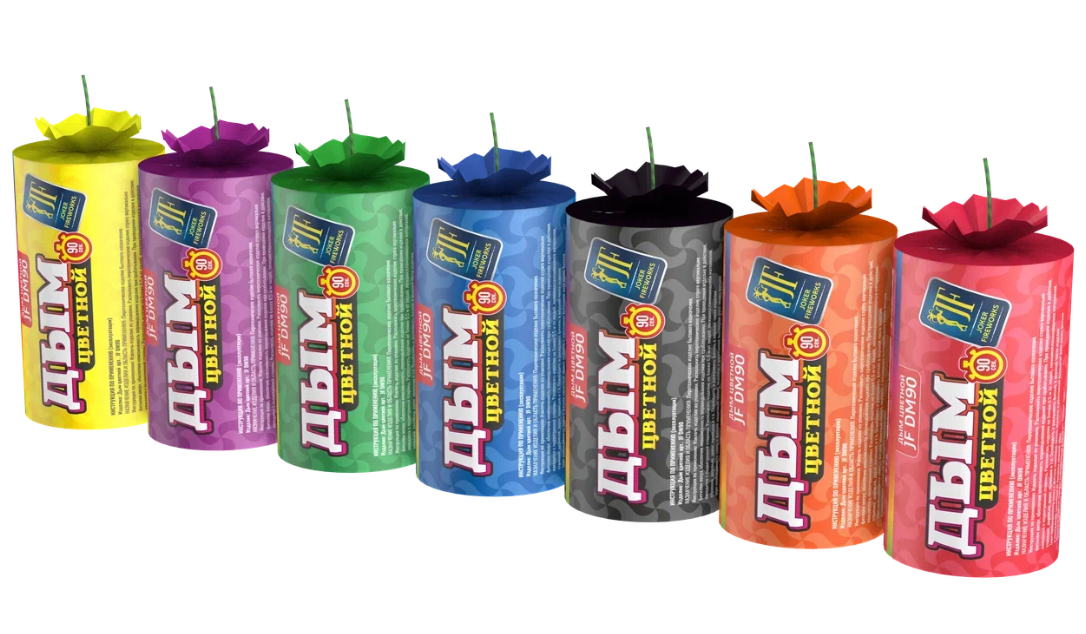 Дым цветной оранжевый  DM90  24/7/1