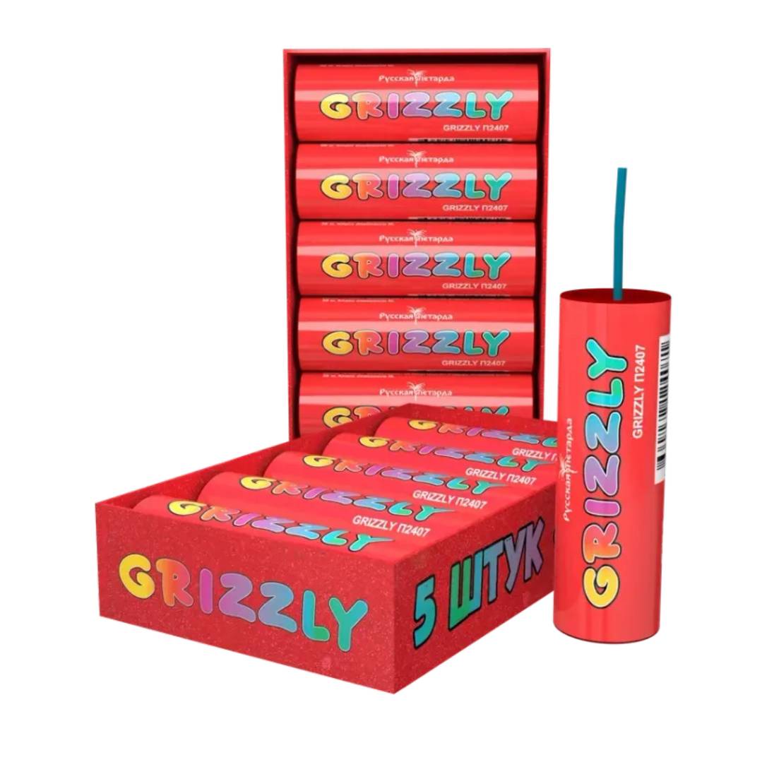 Петарды Гризли GRIZZLY (5 шт) 100/1/5
