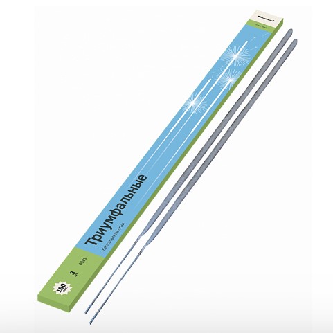 Бенгальская свеча Триумфальные 700 мм (3шт) 2/50/3/