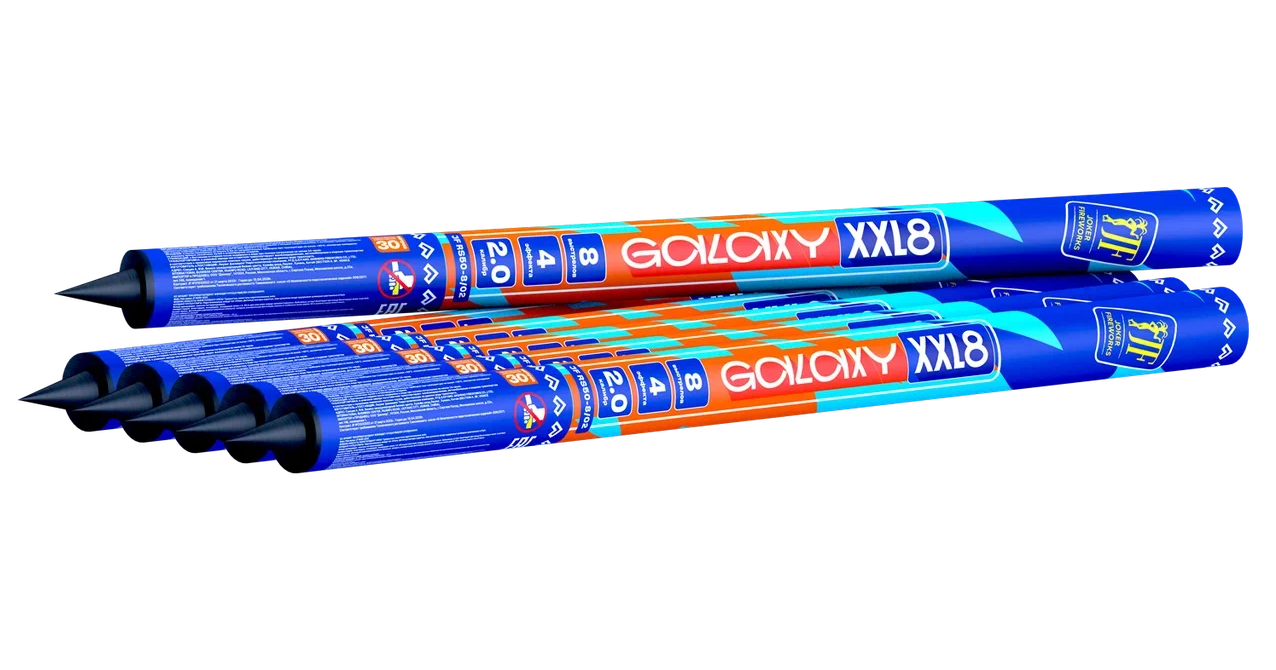 Римская свеча Galaxy XXL8 (2"х8) 16/1