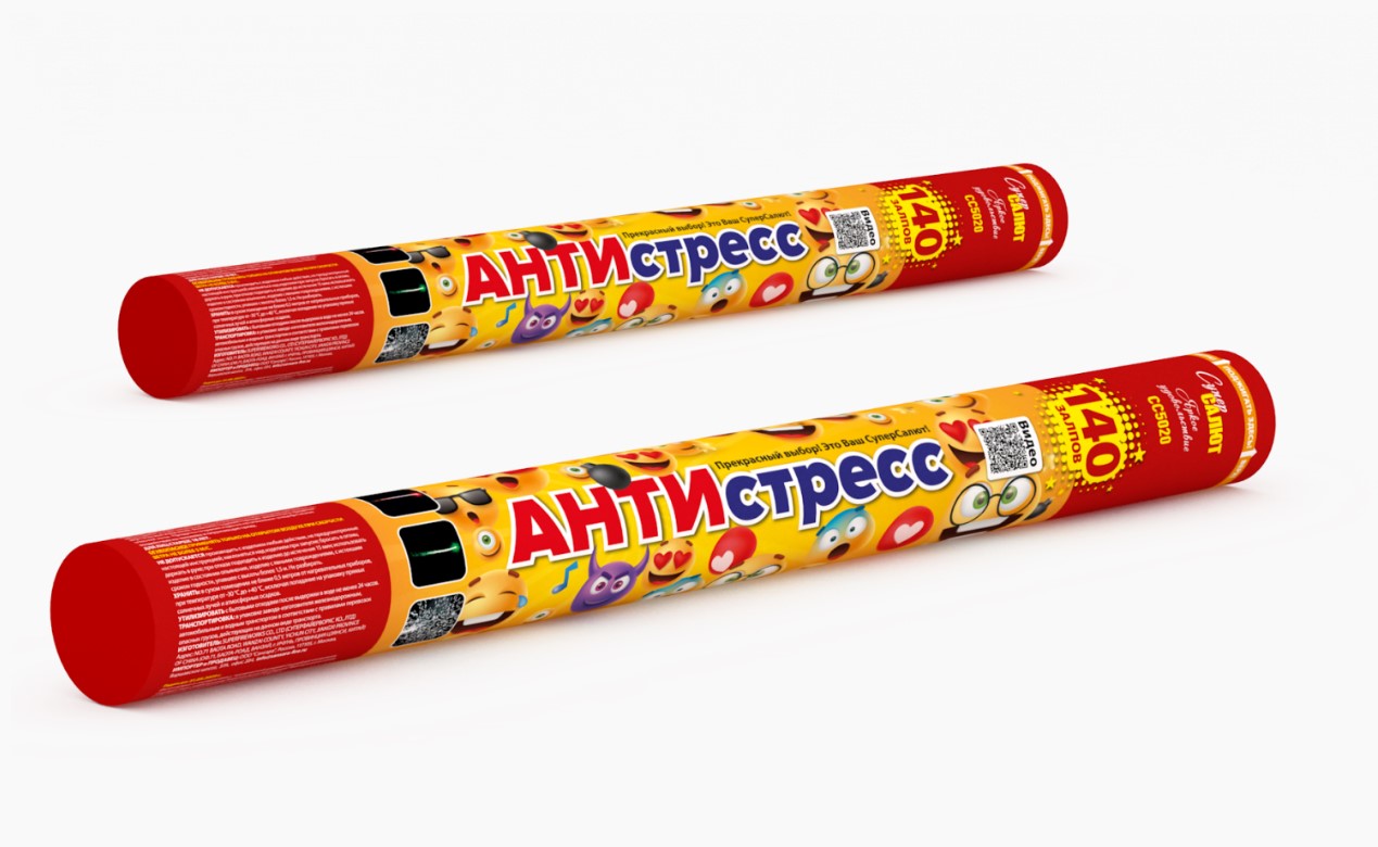 Римская свеча АНТИстресс (0.4"х140) 24/1