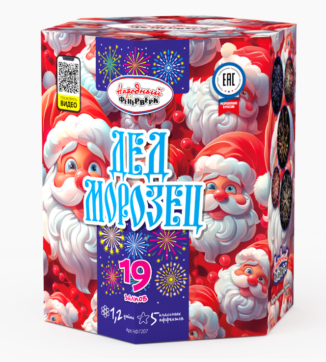 Дед Морозец (М) (1.2"х19) 6/1