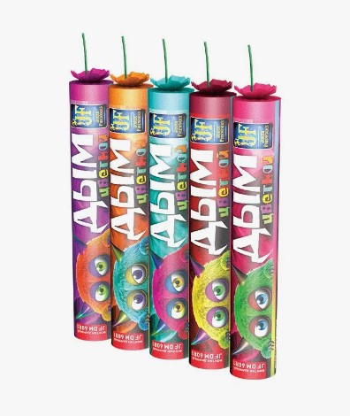 Дым ручной 60 сек малиновый-сиреневый JF 40/5 (5 цветов)