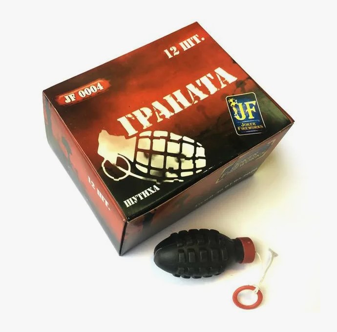 Петарда Граната (12 шт) 60/1/12